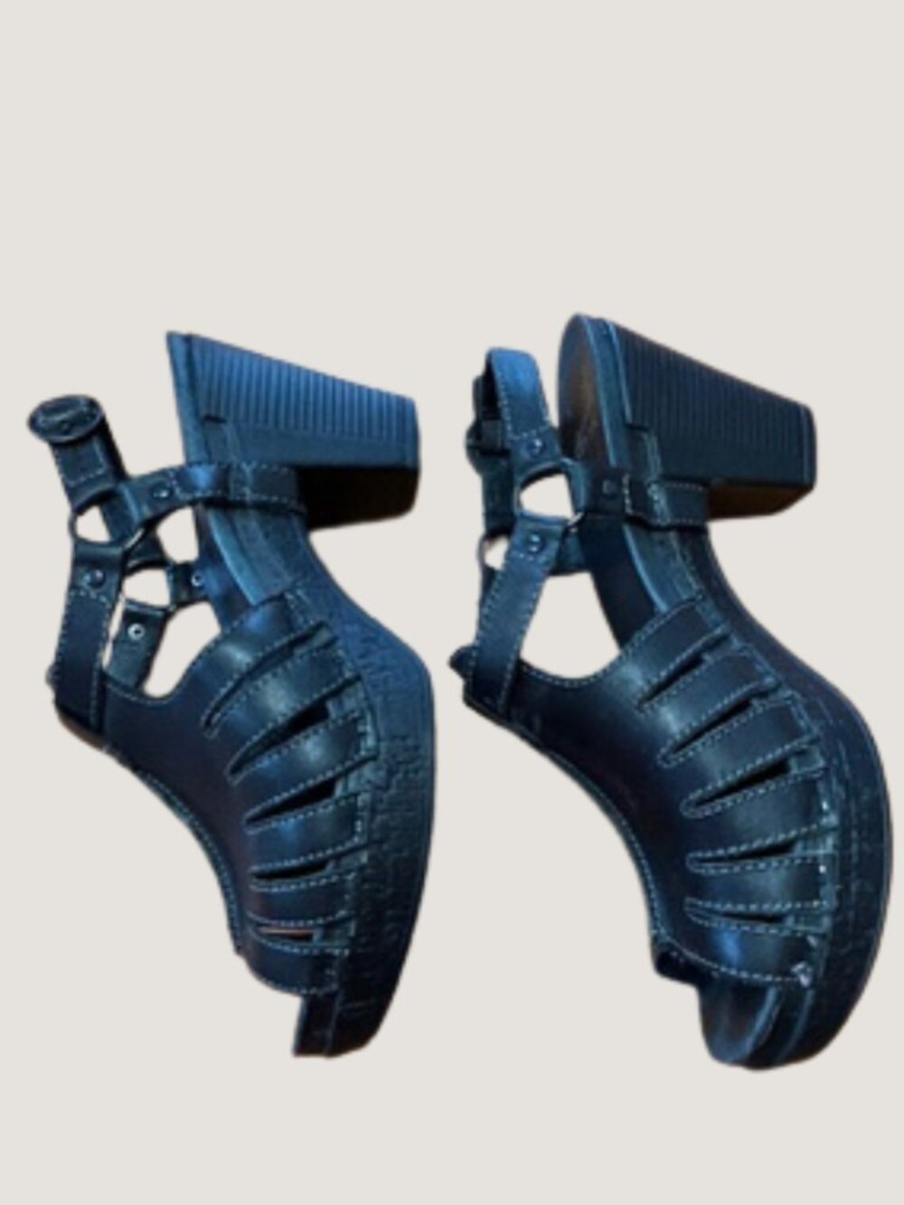 Dansko Fisherman Platform Randa Clog Heel Sandals